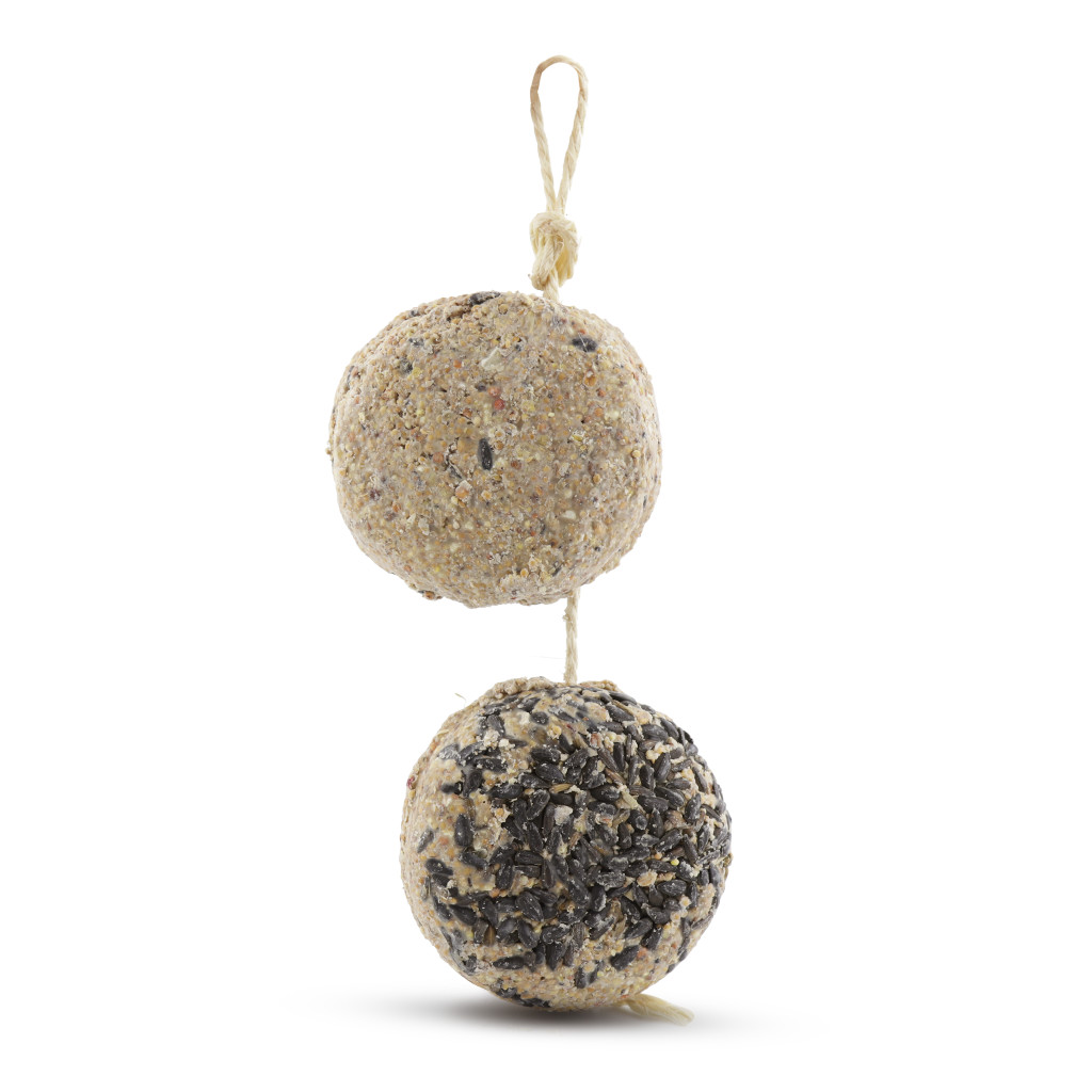 Doppel-Meisenknödel mit Kordel | Vogelfutter | CJ Wildlife